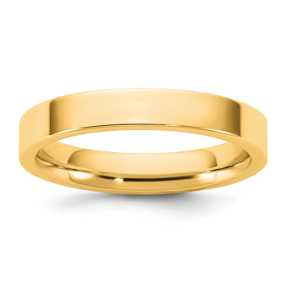14KY 3.5mm Standard Flat Comfort Fit Band Size 6