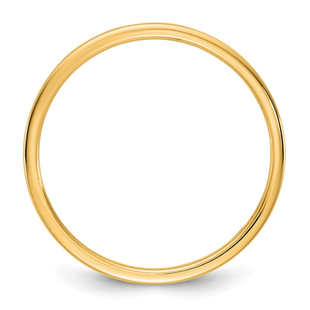 14KY 1.5mm LTW Flat Band Size 10