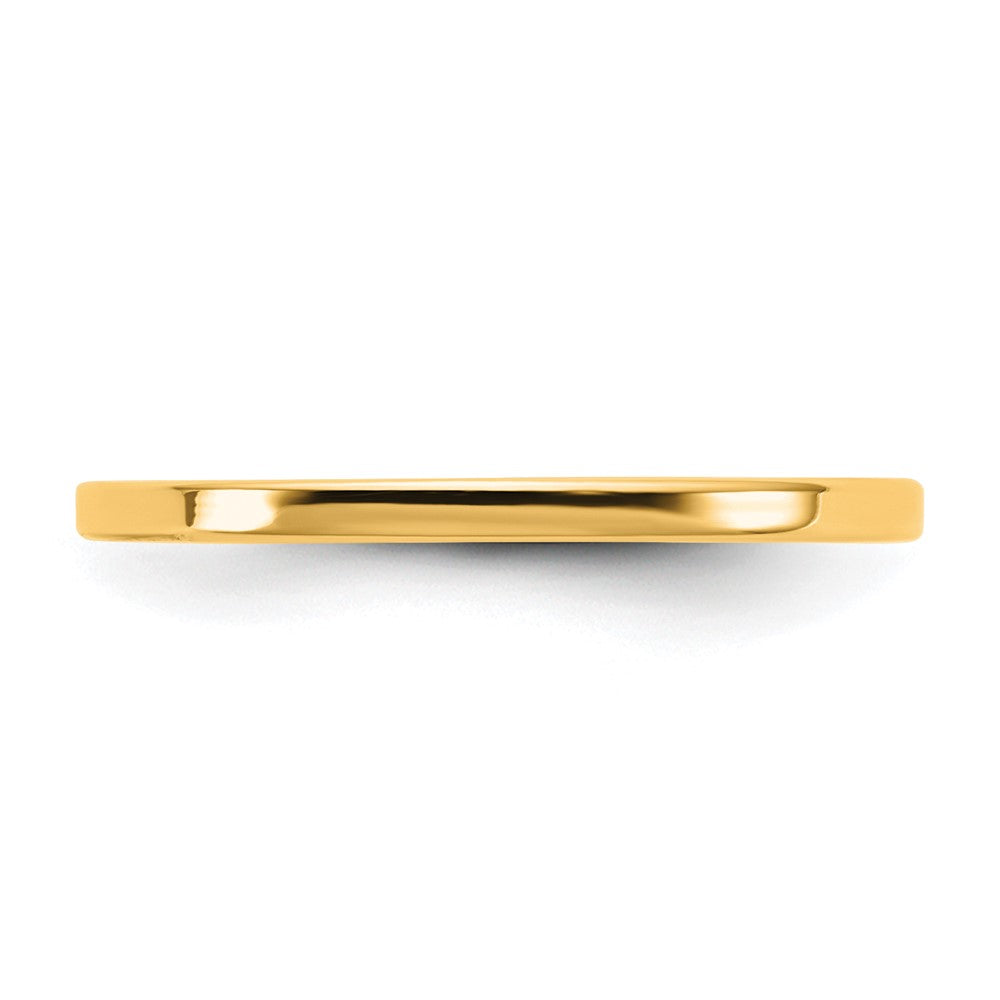 14KY 1.5mm LTW Flat Band Size 10