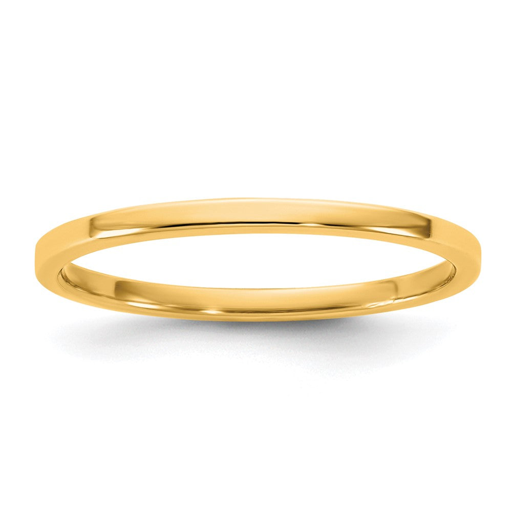 14KY 1.5mm LTW Flat Band Size 10