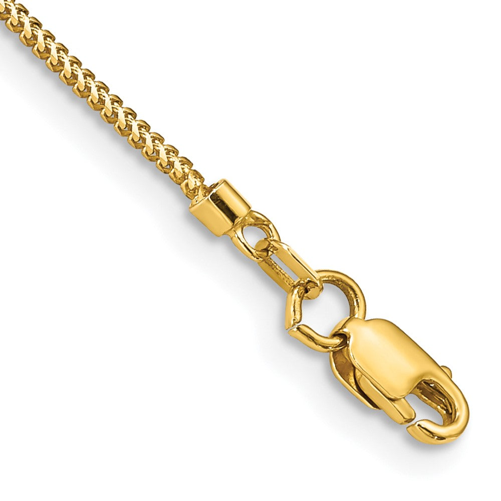 Solid;Polished;14k Yellow gold;Lobster