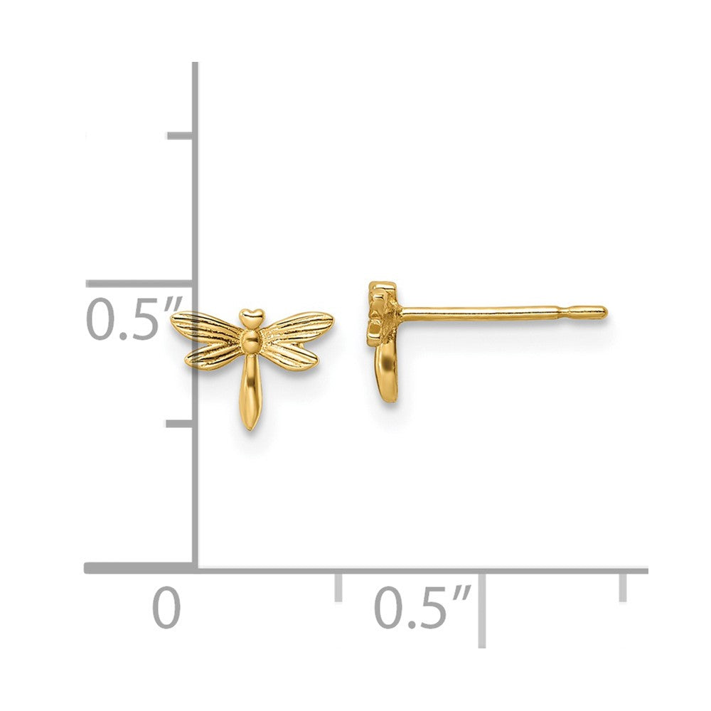 14k Madi K Dragonfly Post Earrings