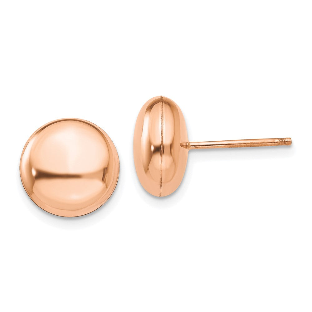 Polished;Post;14k Rose gold
