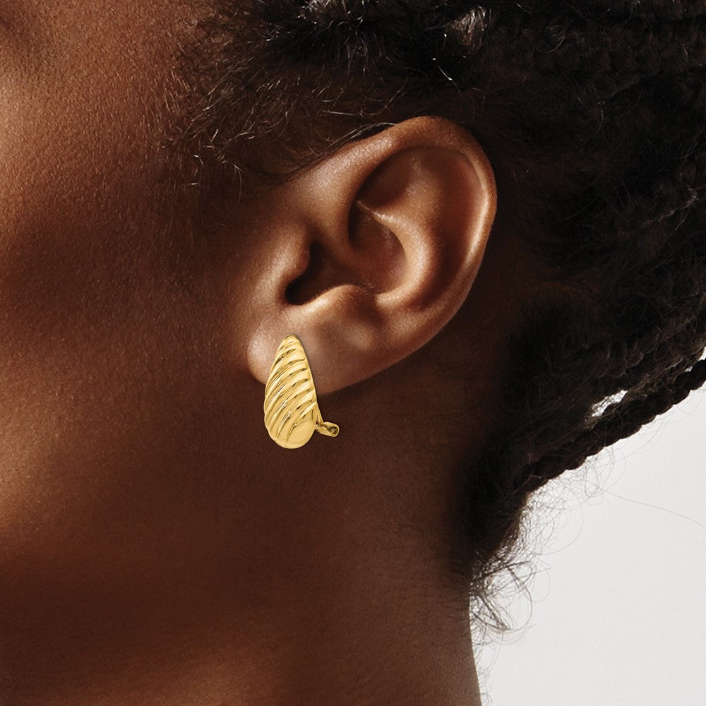14k Non-pierced Fancy Earrings