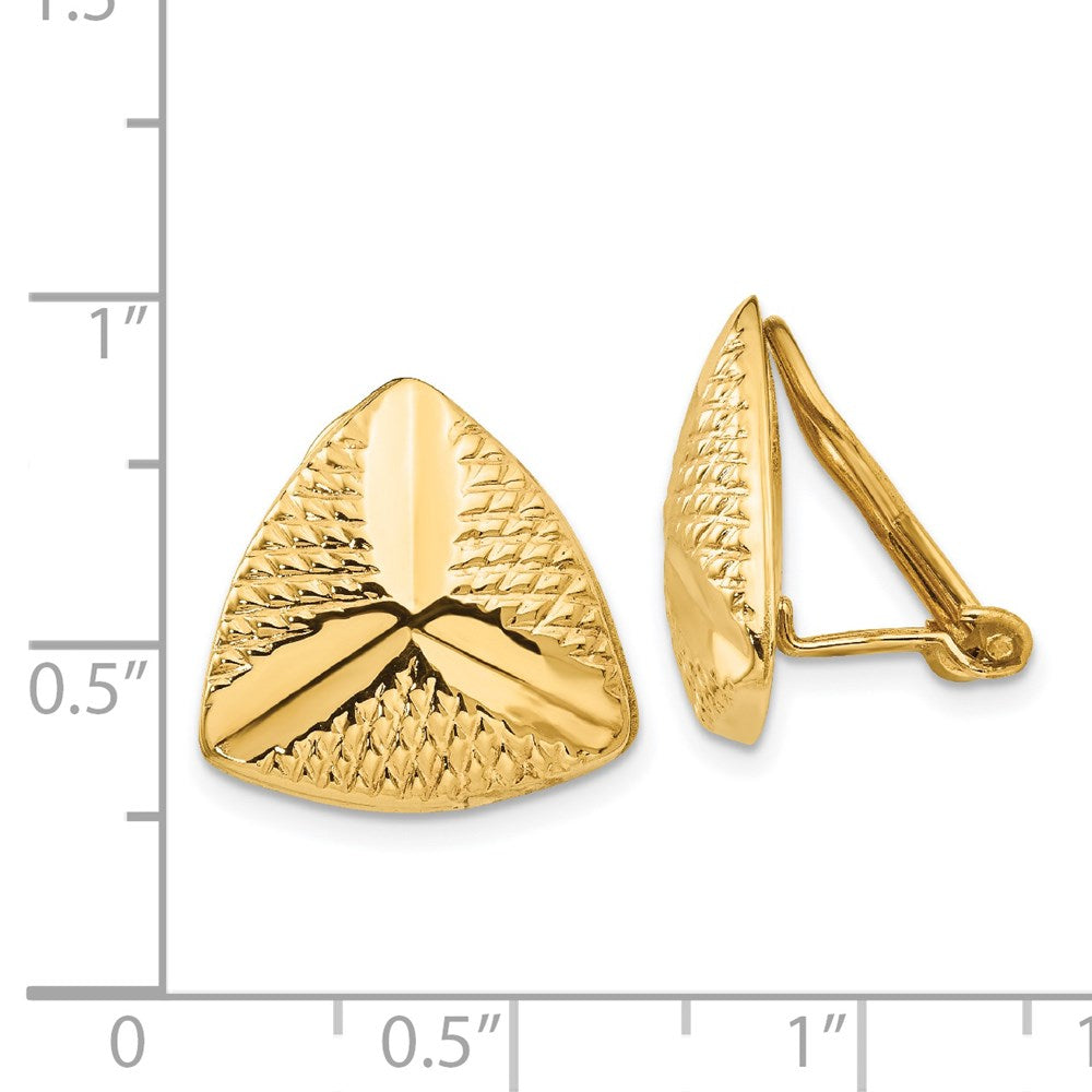 14k Non-pierced Fancy Earrings