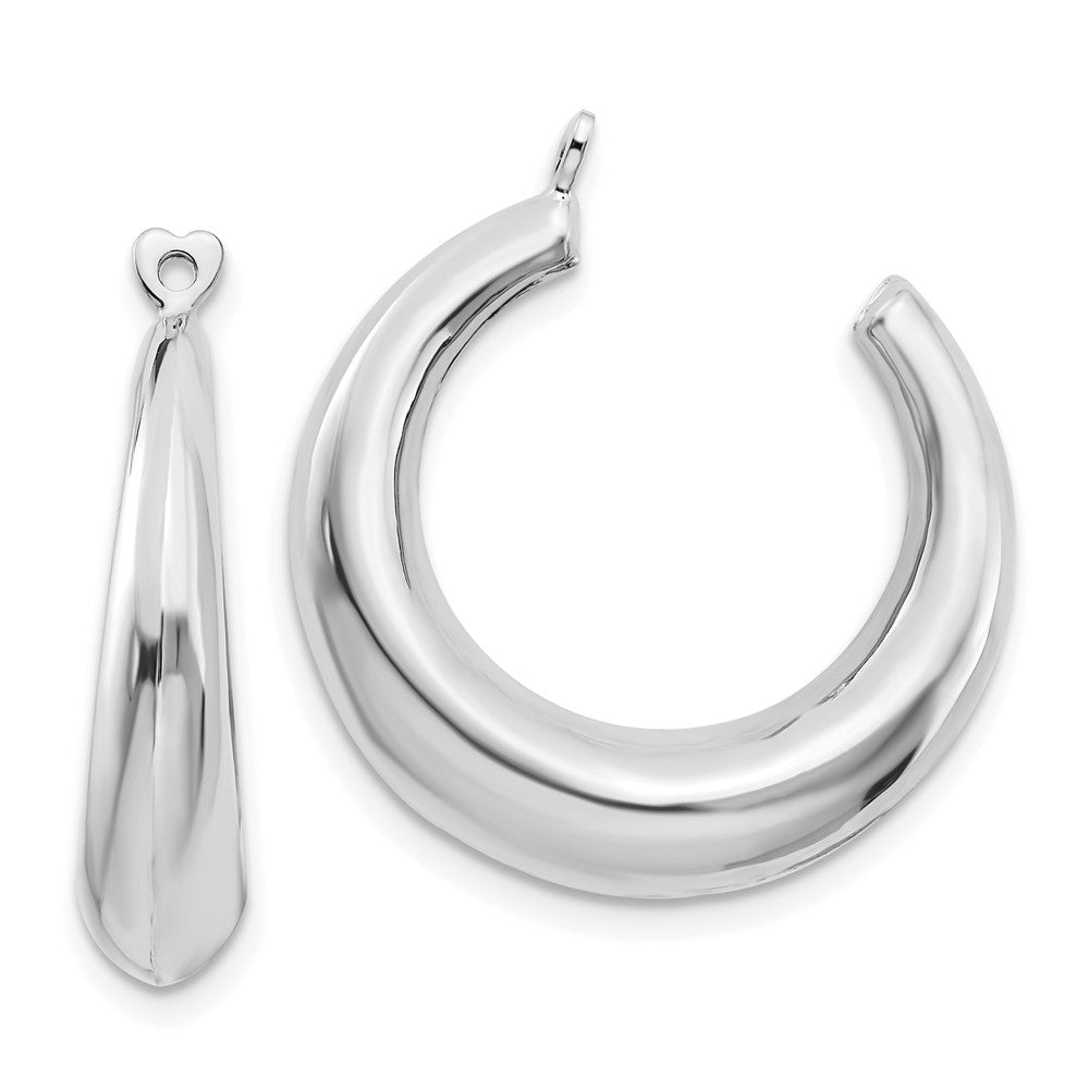 Polished;3-D;14K White gold;Stamped;Hollow
