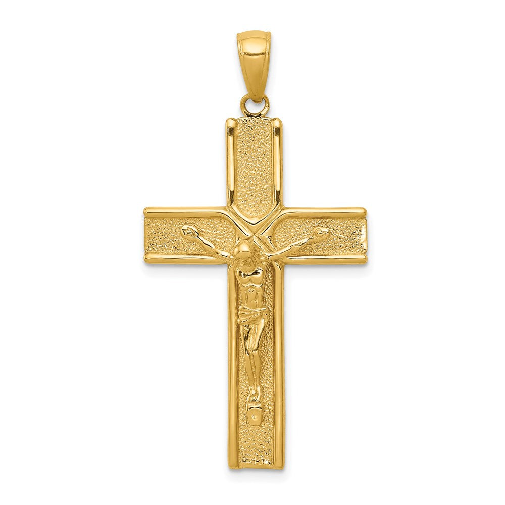Polished;Satin;14k Yellow gold;Open back
