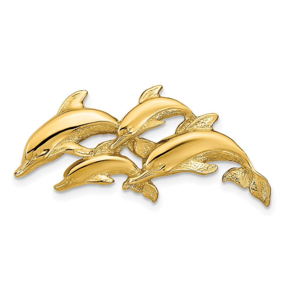 Solid;Casted;Polished;14k Yellow gold;Textured