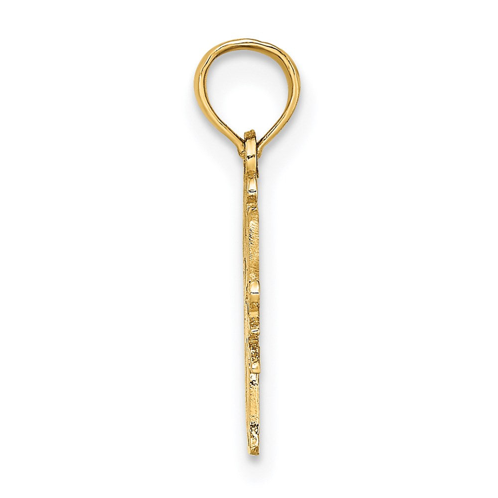 14K SWIM MOM with Swimmer Charm