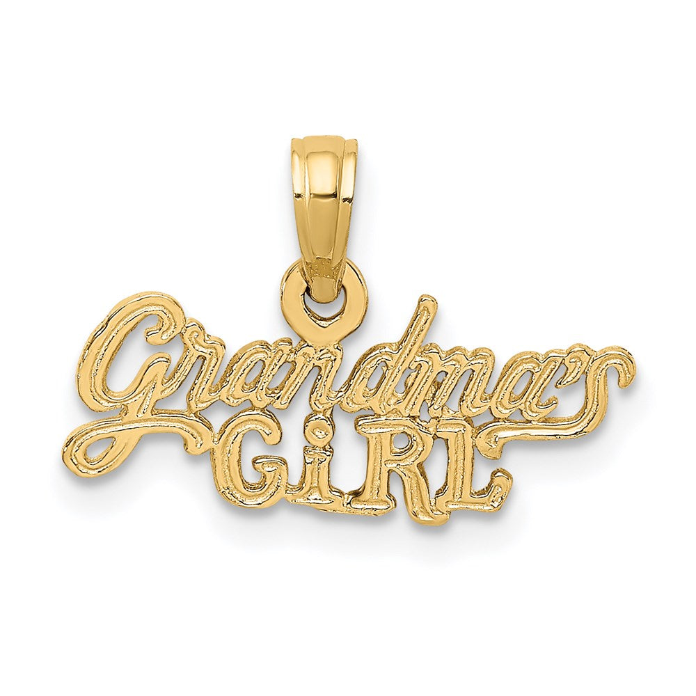 Polished;14k Yellow gold;Textured back