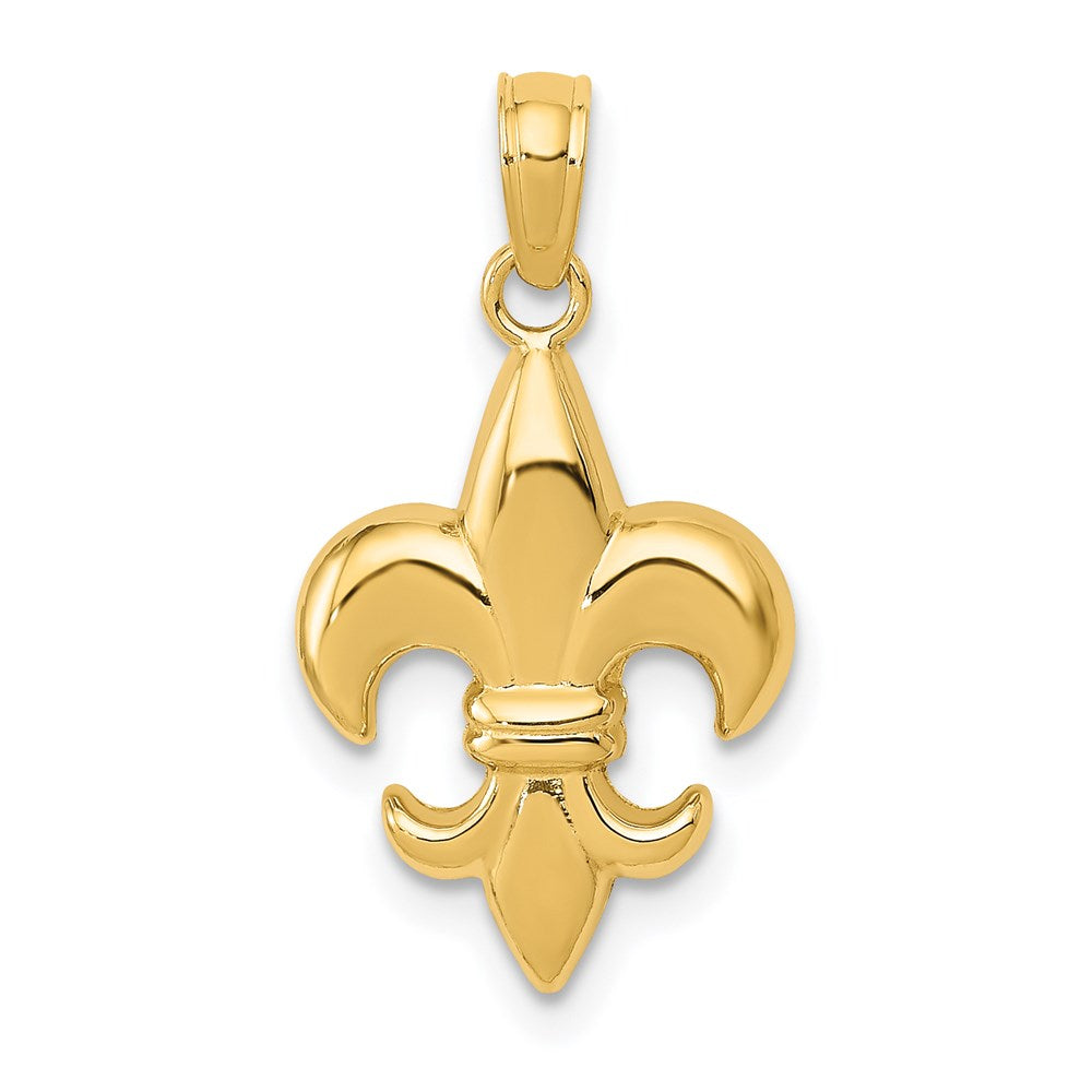 Polished;14k Yellow gold;Open back