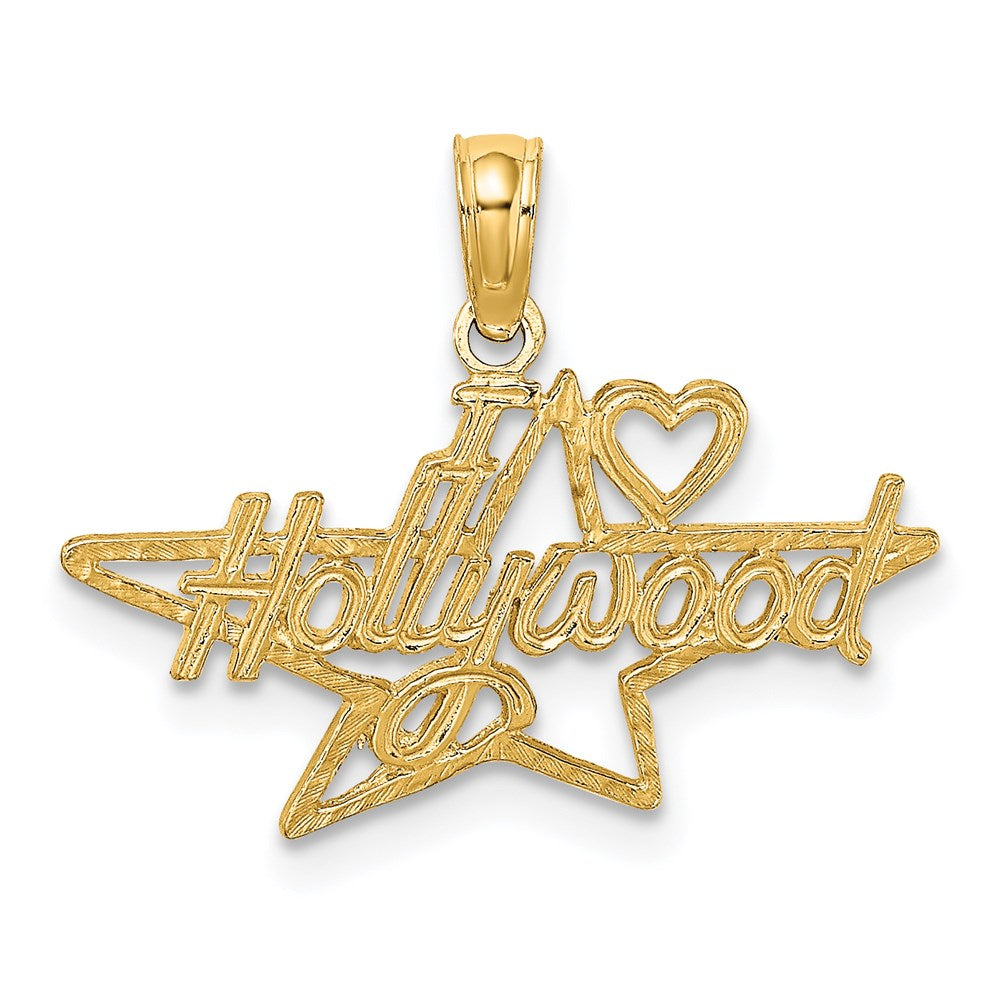 Solid;Polished;14k Yellow gold;Textured