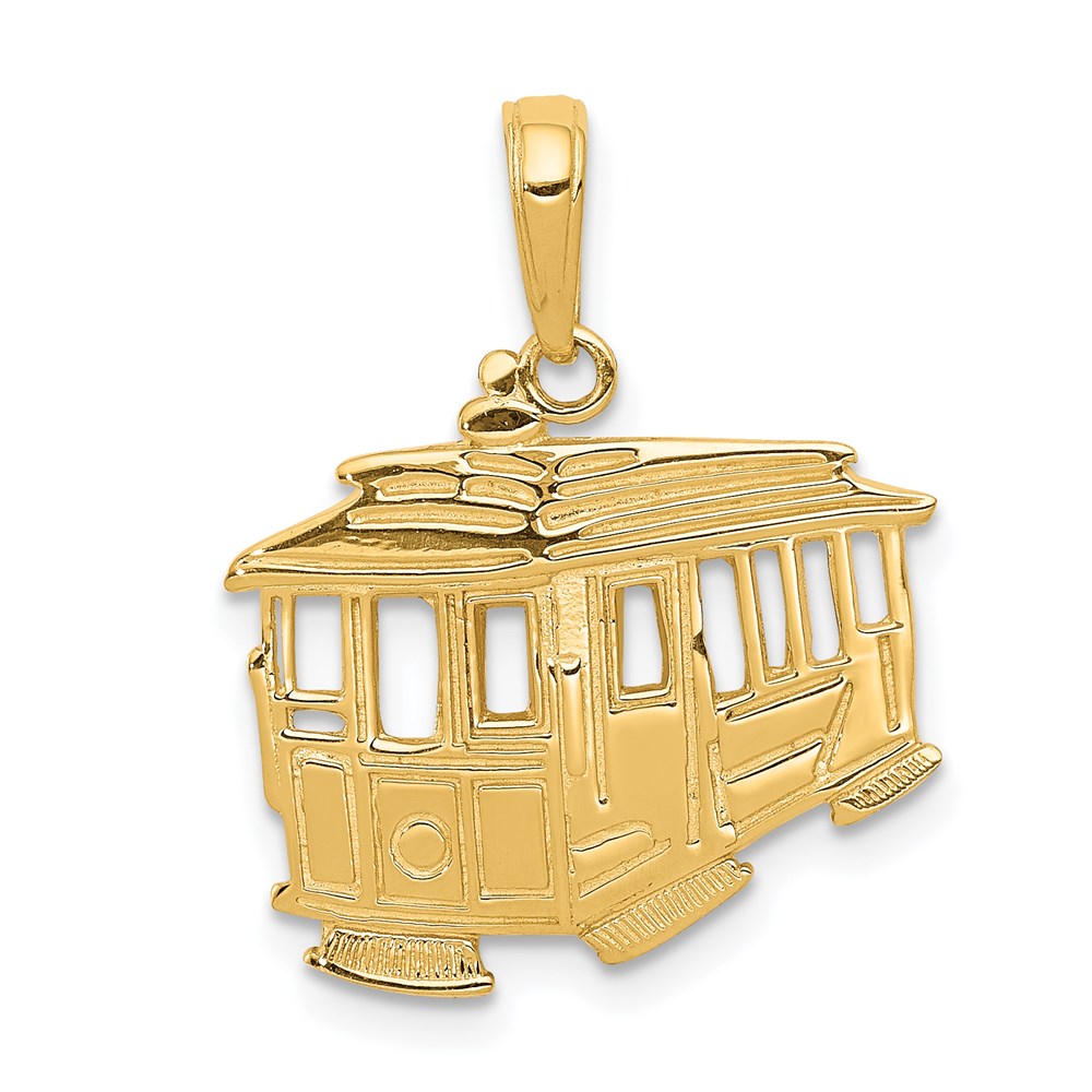 Solid;Polished;14k Yellow gold;Textured back