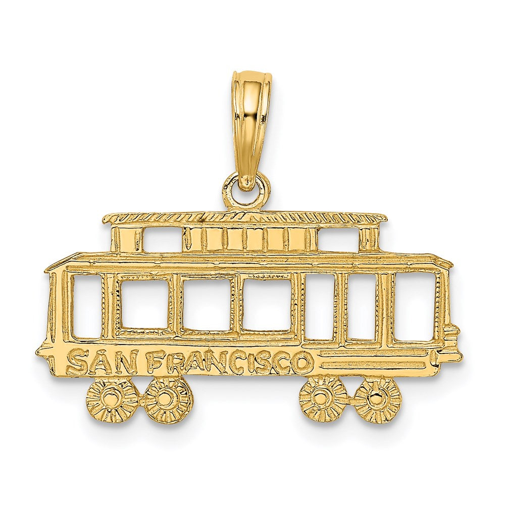 Solid;Polished;14k Yellow gold
