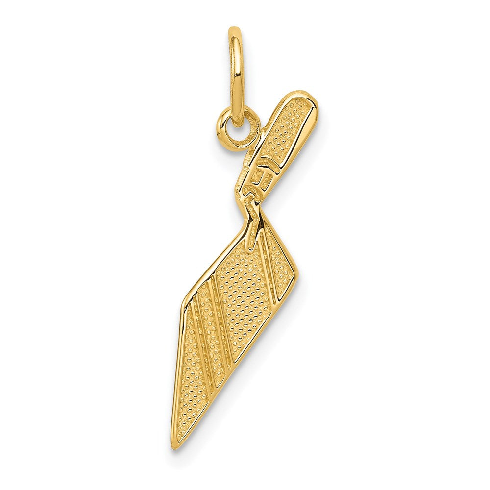 Solid;Casted;14k Yellow gold;Textured back