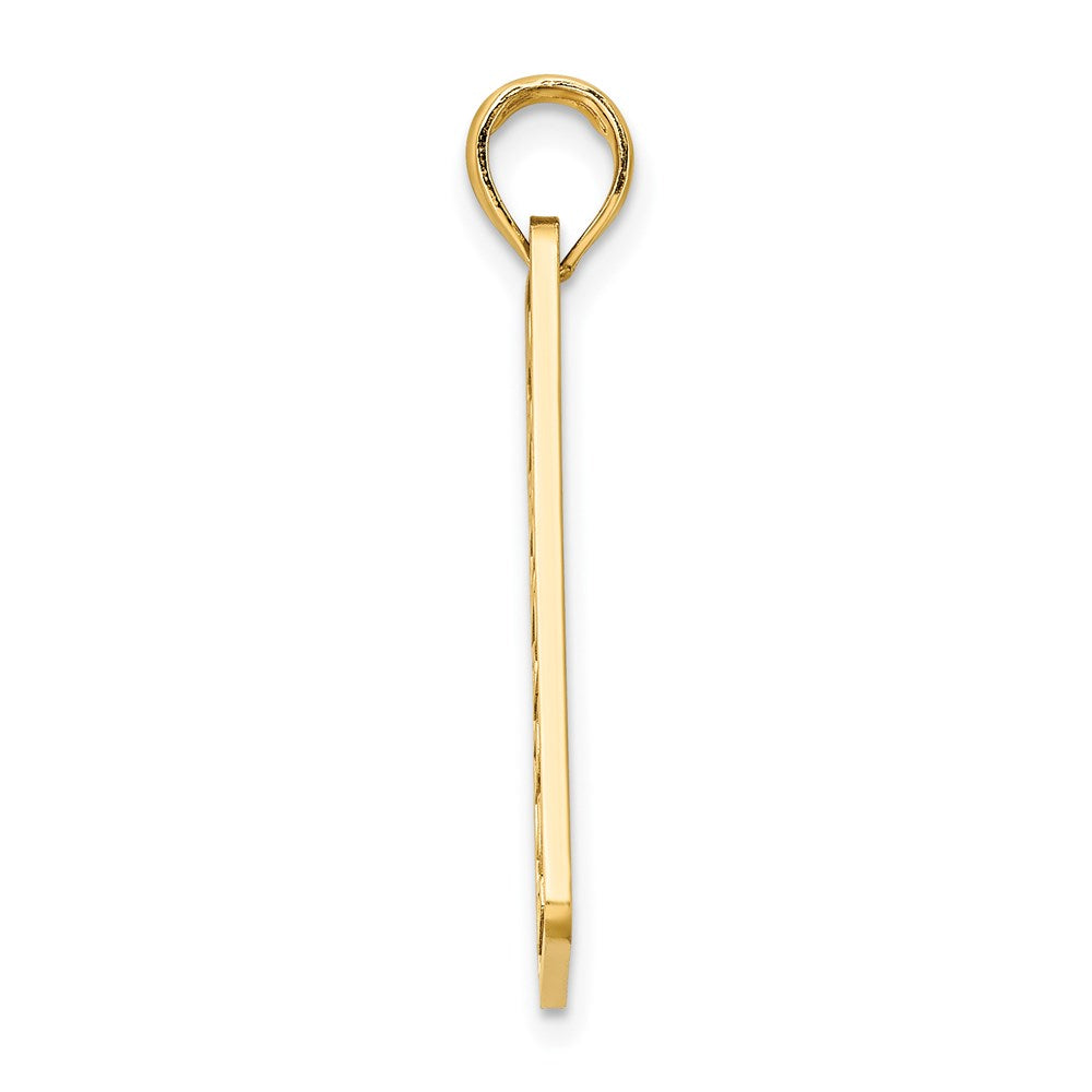 14k FLORIDA SARASOTA License Plate Charm