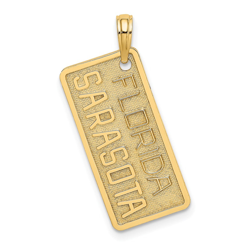 Solid;Polished;14k Yellow gold;Not engraveable;Textured;Textured back