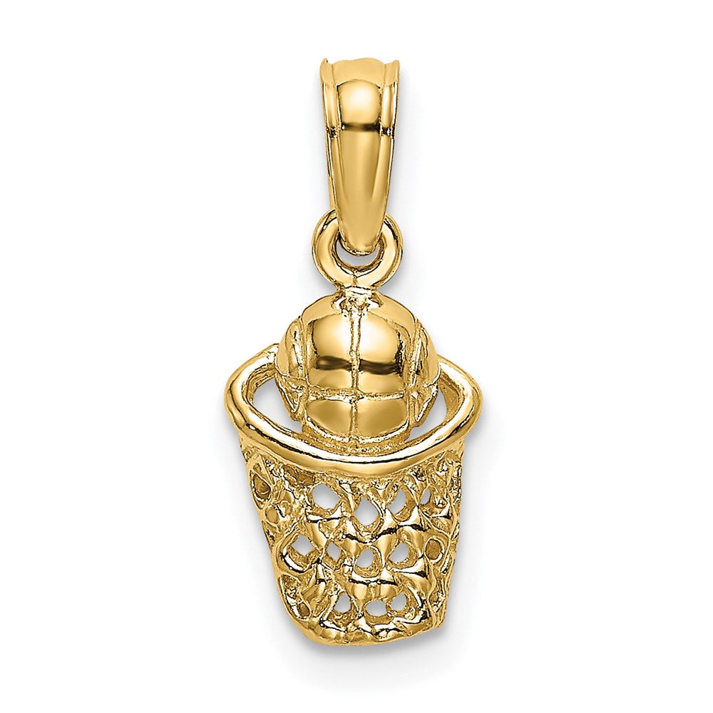 Polished;14k Yellow gold;Open back