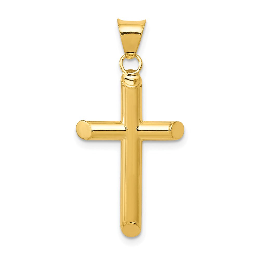 Polished;3-D;14k Yellow gold;Hollow