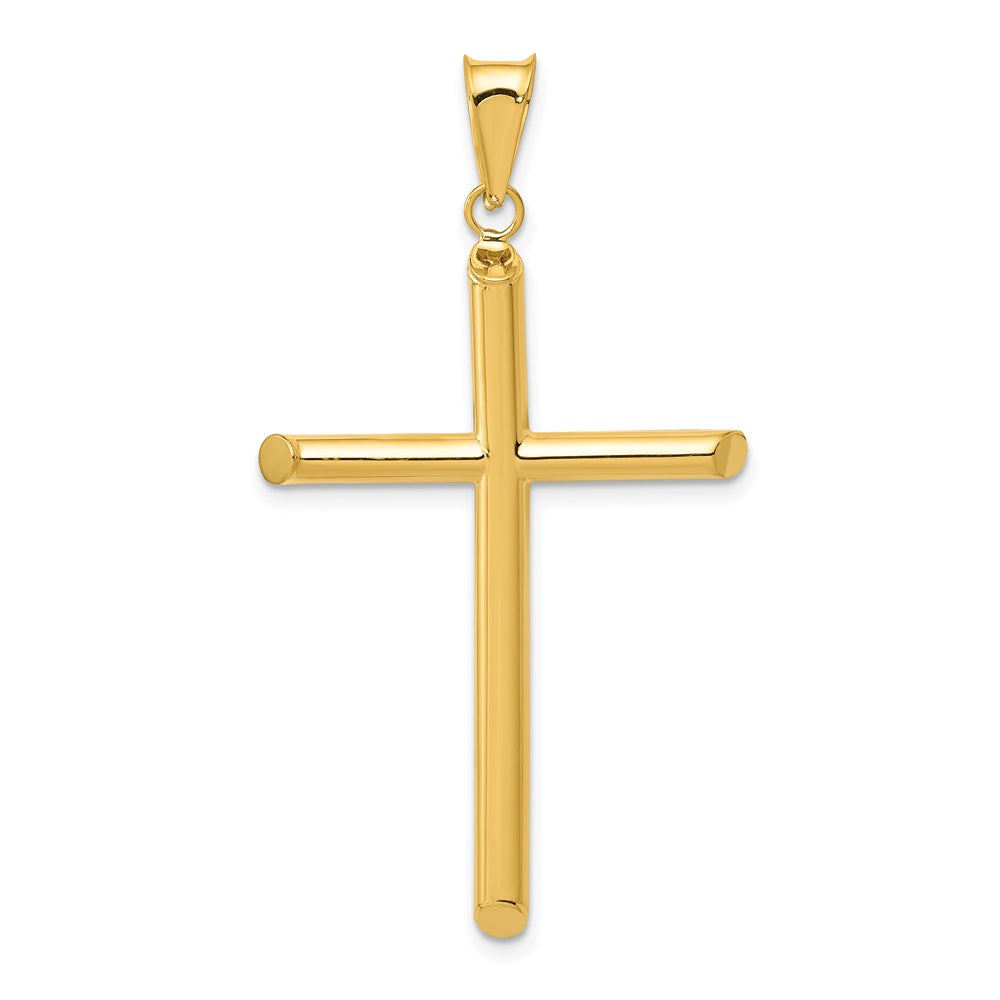 Polished;3-D;14k Yellow gold;Hollow