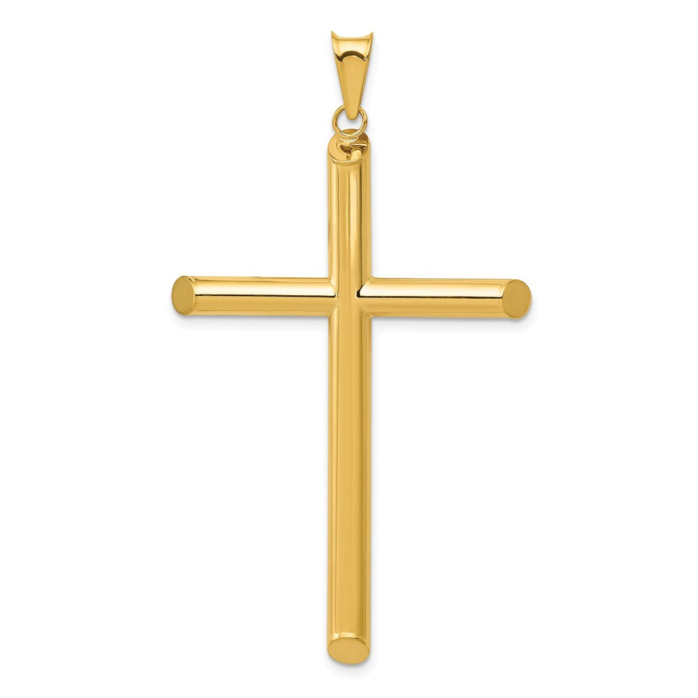 Polished;3-D;14k Yellow gold;Hollow