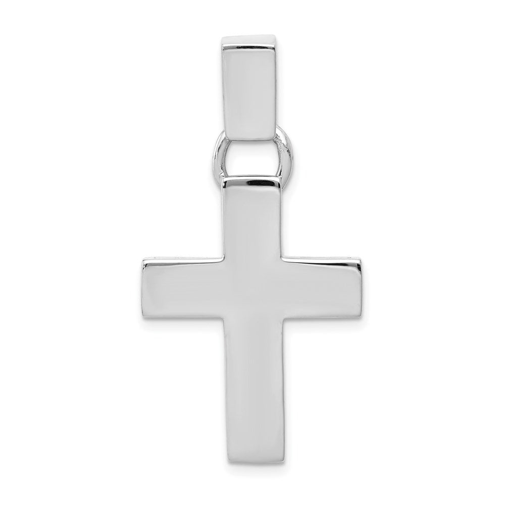 Solid;Casted;Satin;14K White gold;Engravable (front only)