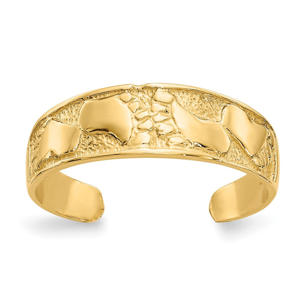 Casted;Polished;14k Yellow gold