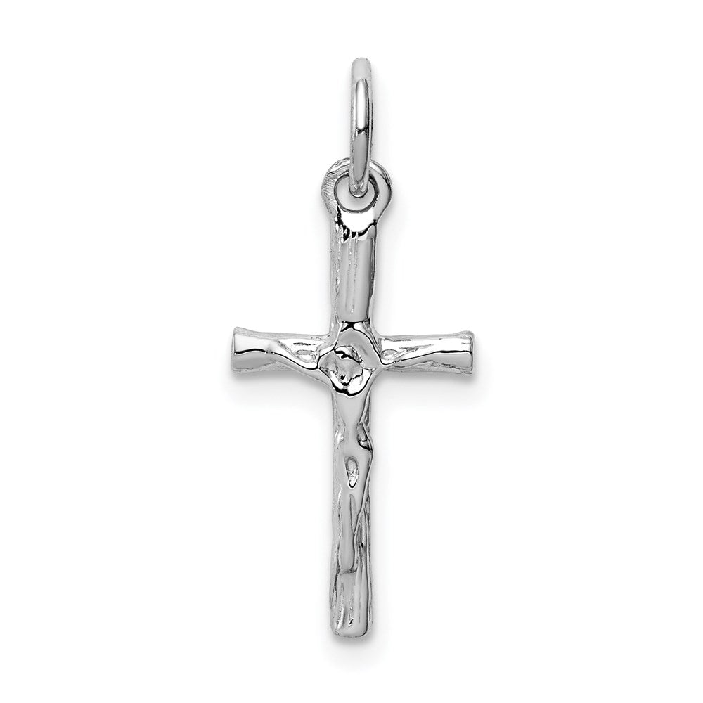 Solid;Casted;Polished;Satin;14K White gold