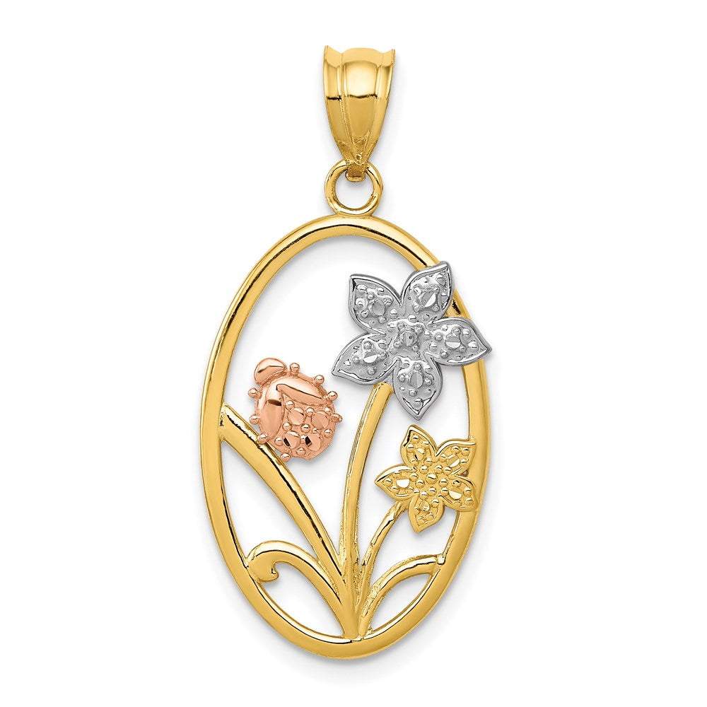Solid;Polished;14K Two-tone;Open back;Rhodium;Textured;Textured back