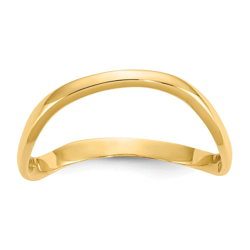 Solid;Polished;14k Yellow gold