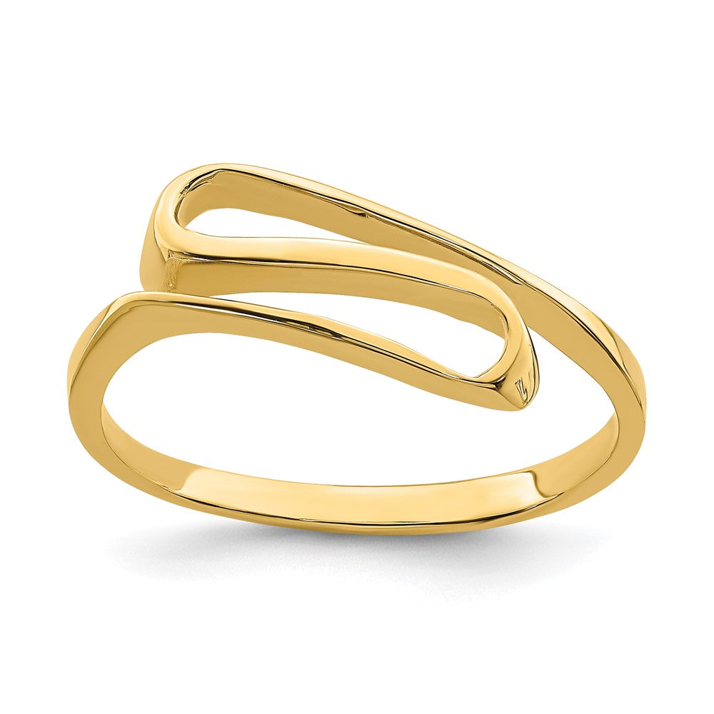Solid;Polished;14k Yellow gold