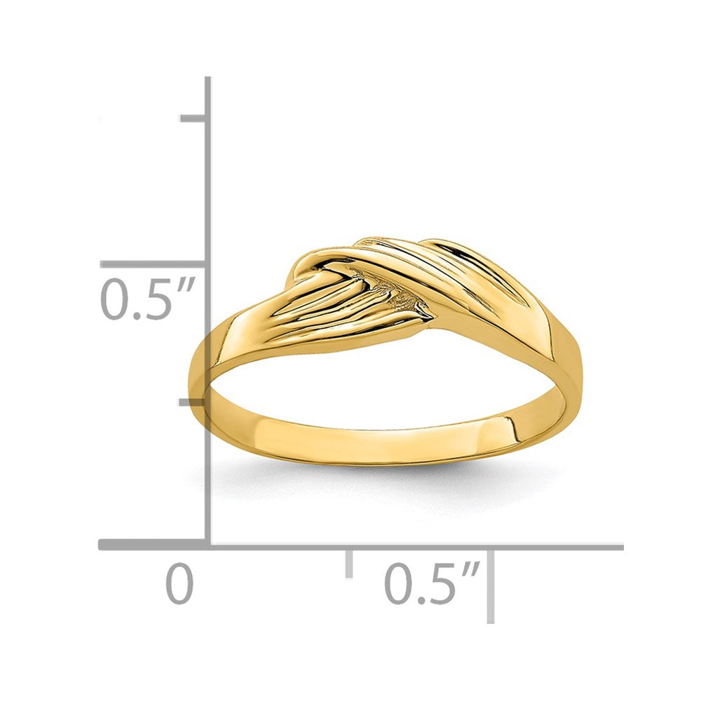 14K Freeform Ring