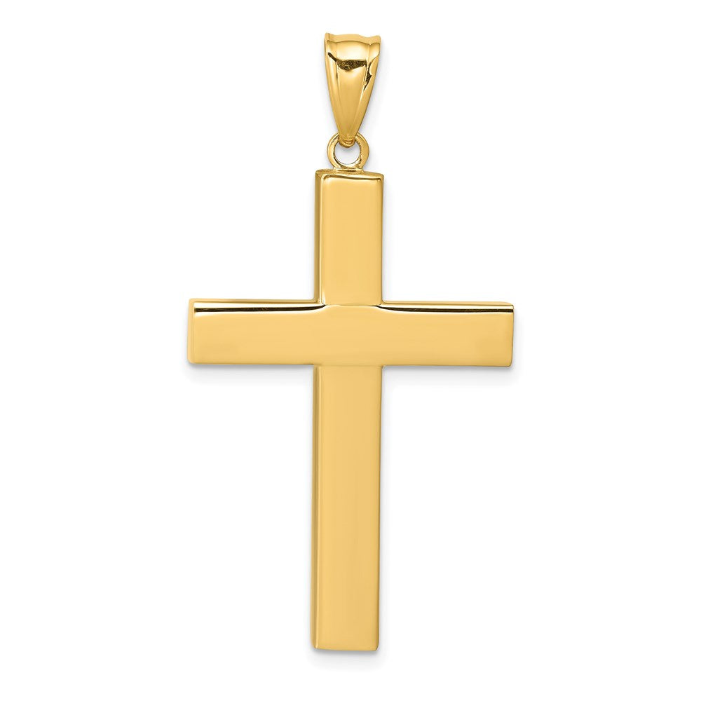 Polished;14k Yellow gold;Hollow