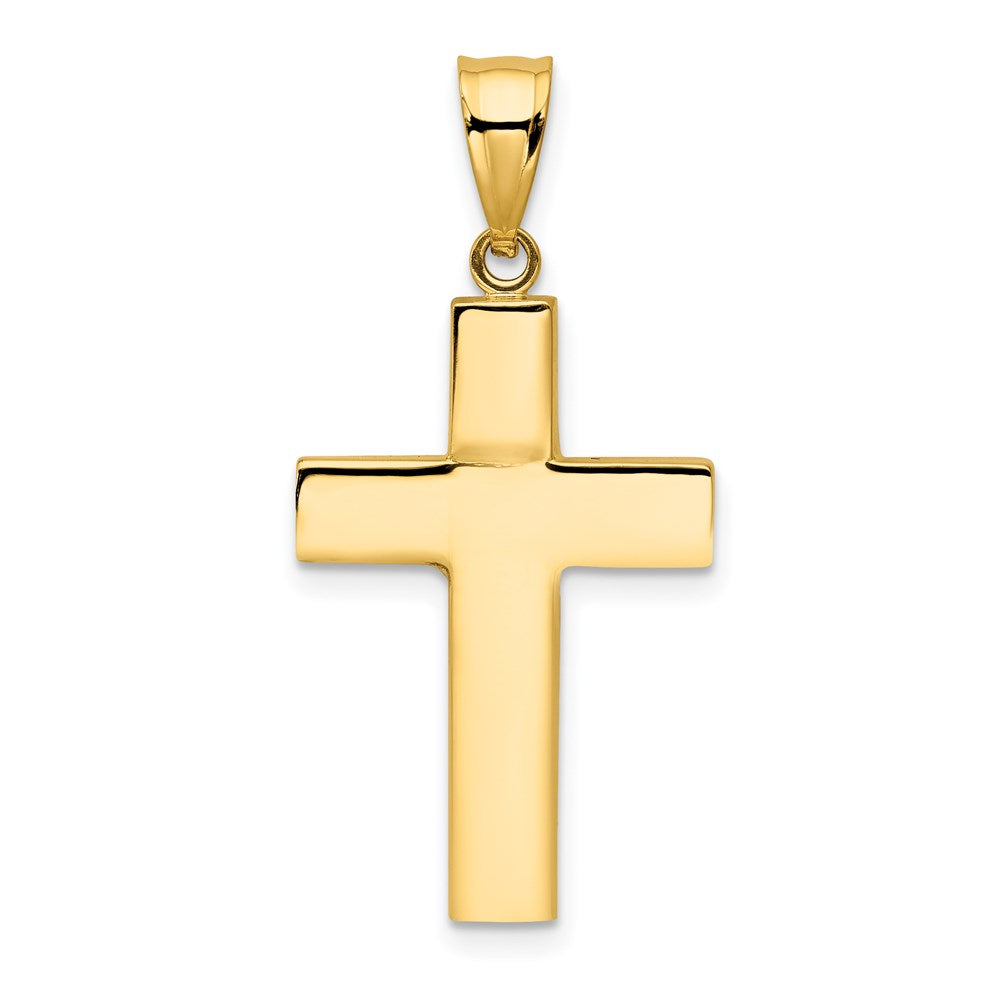 Polished;14k Yellow gold;Hollow