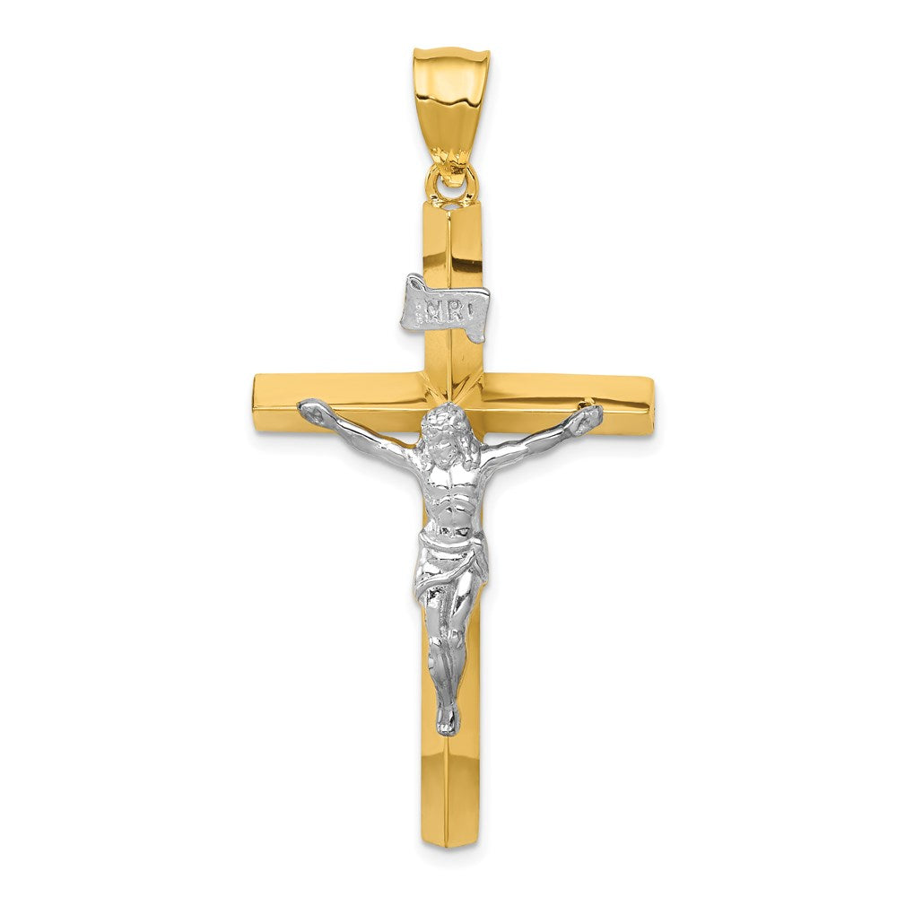 Casted;Polished;14K Two-tone;Hollow