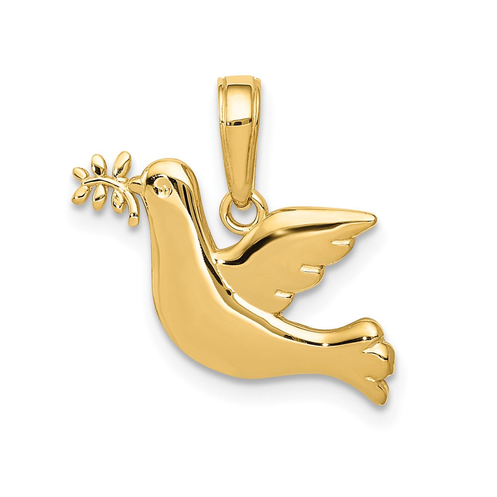 Solid;Casted;Polished;14k Yellow gold;Open back;Textured back