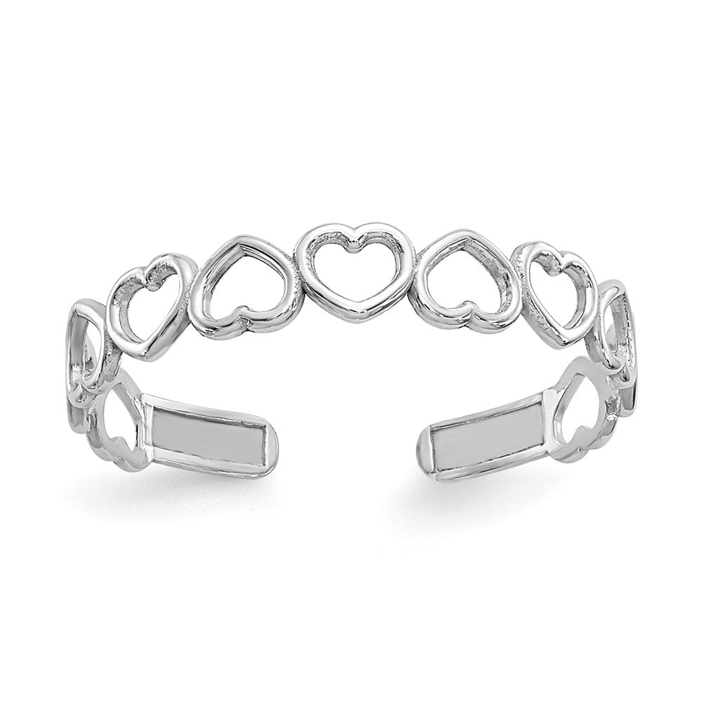 Polished;14K White gold;Cut-out