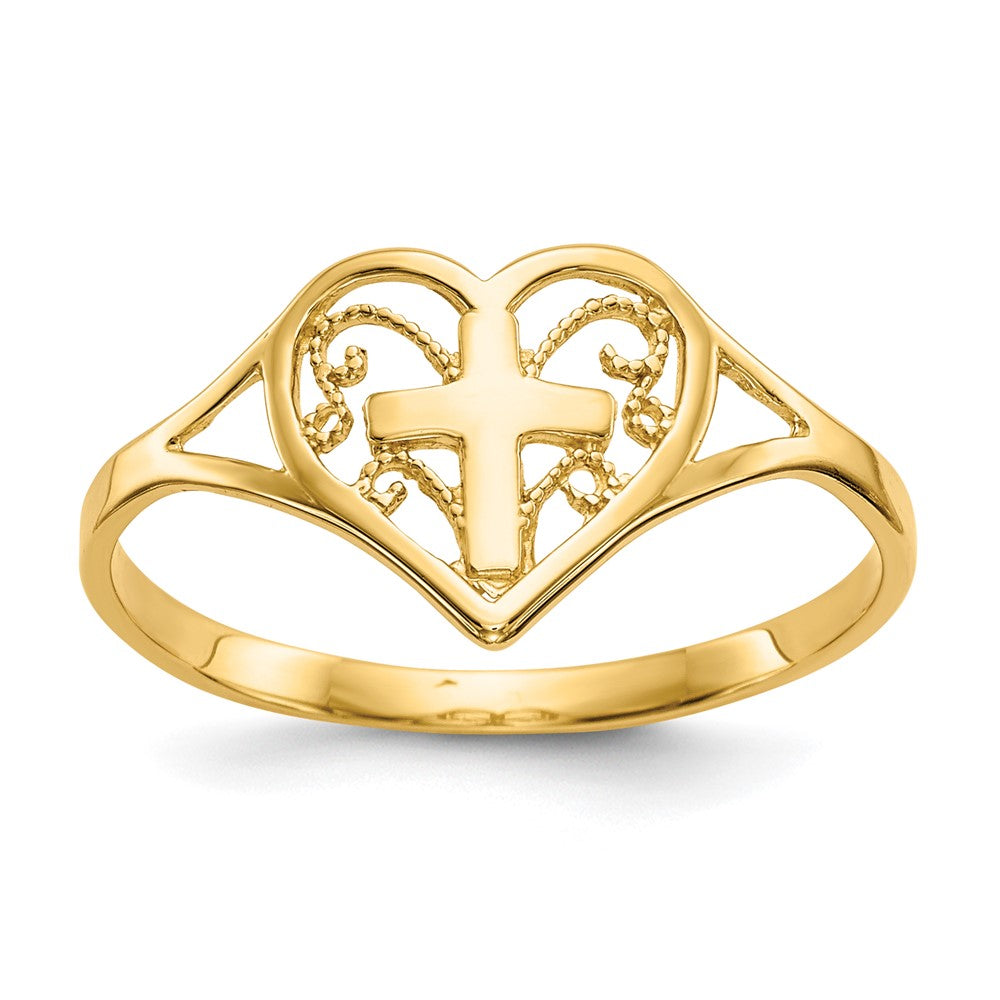 Polished;14k Yellow gold