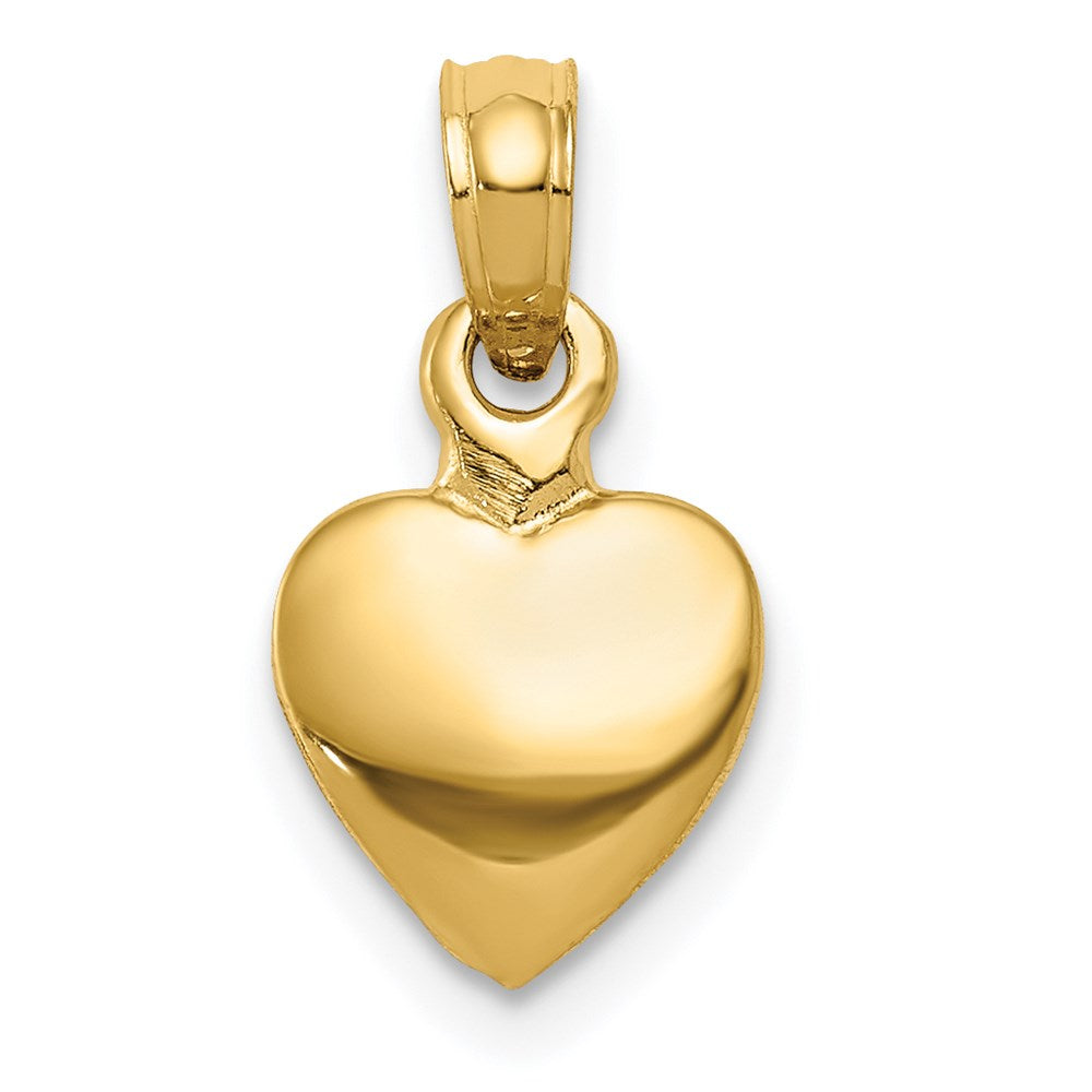 Polished;14k Yellow gold;Hollow