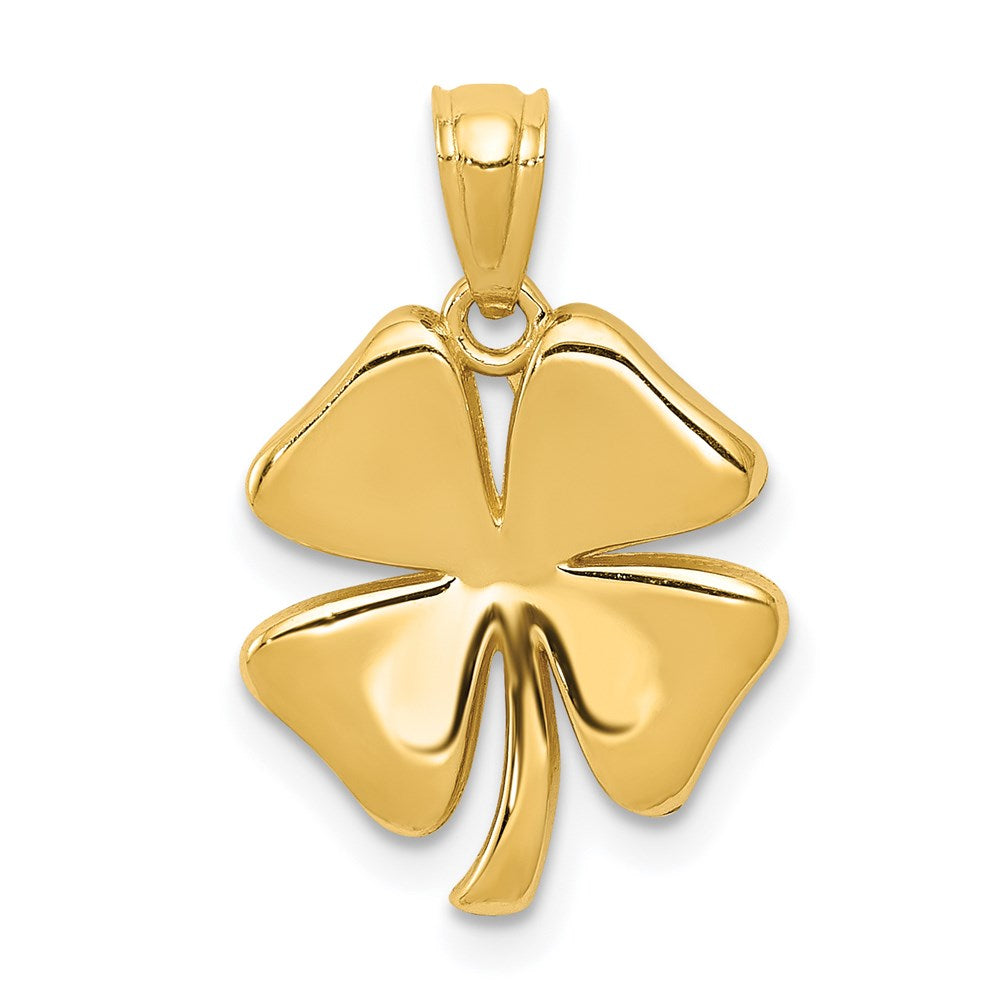 Polished;14k Yellow gold;Open back;Textured back
