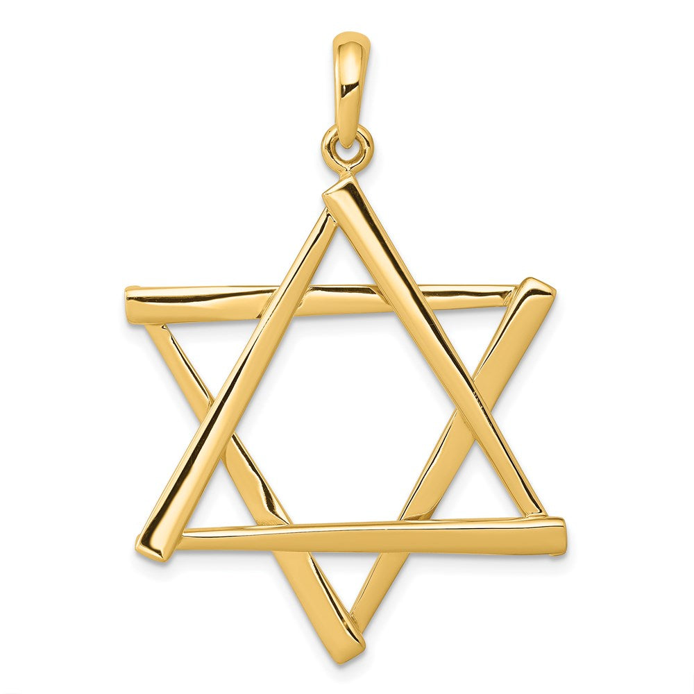 Solid;Casted;Polished;14k Yellow gold