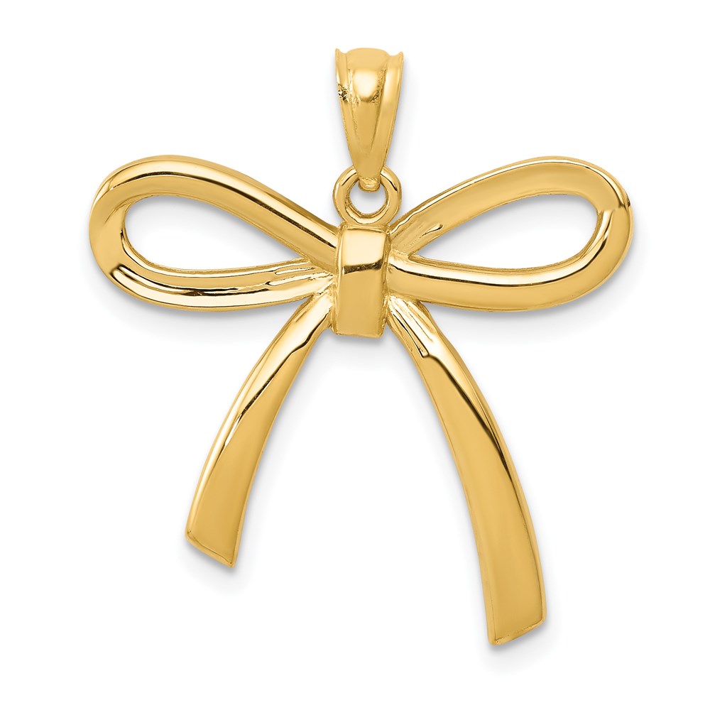 Polished;14k Yellow gold;Open back;Textured