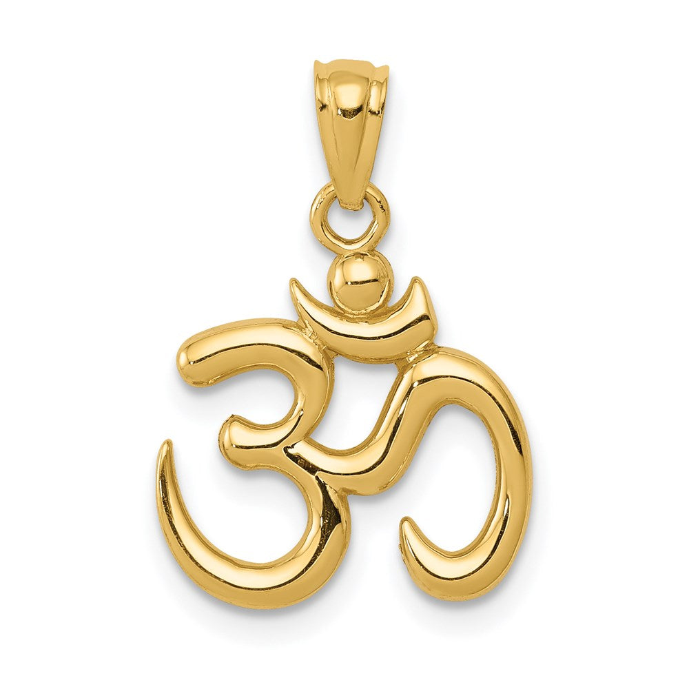 Polished;14k Yellow gold;Open back