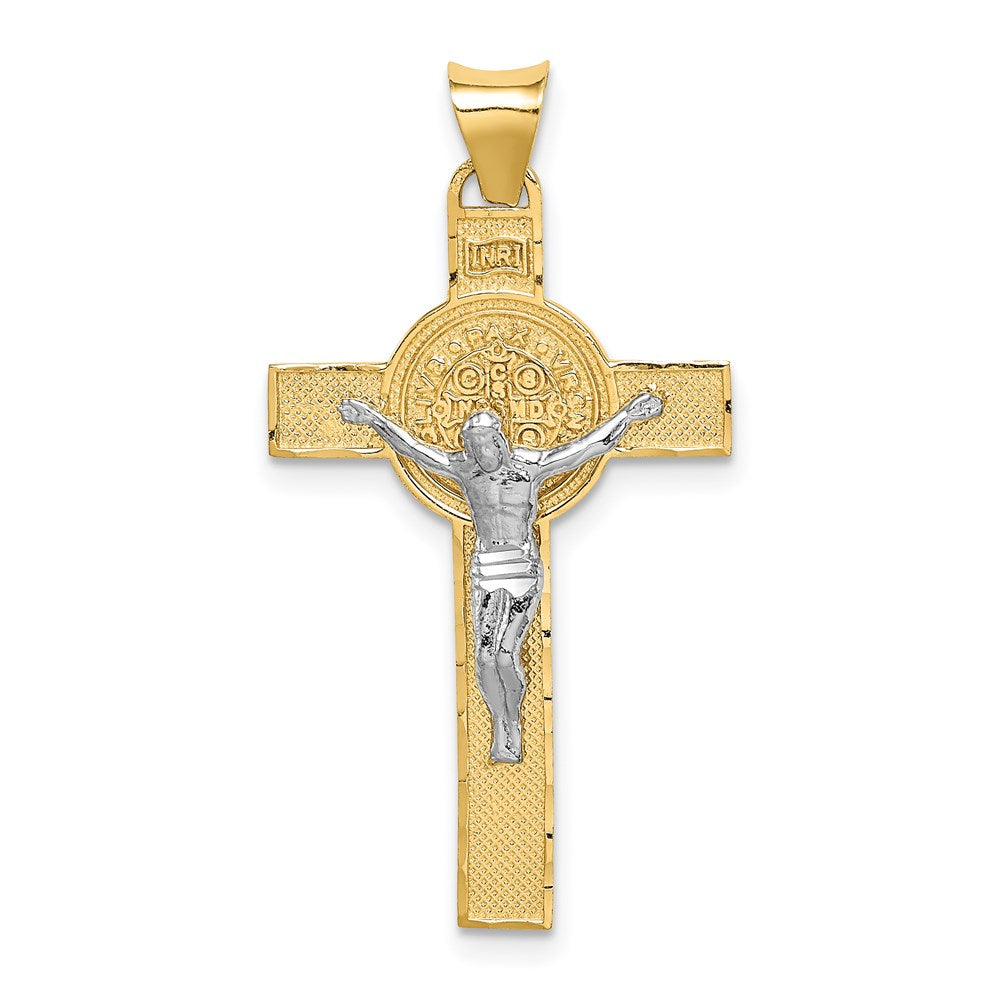 Polished;14K Two-tone;Reversible;Textured
