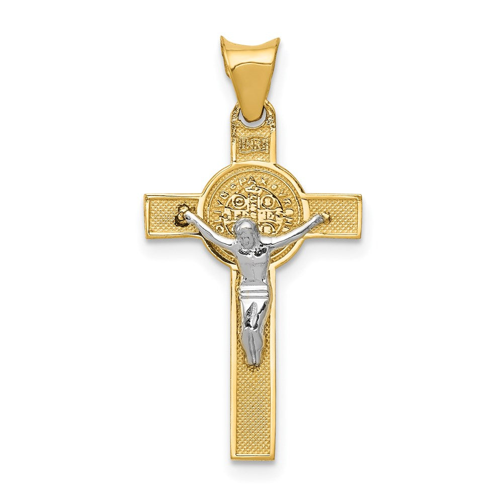 Polished;14K Two-tone;Reversible;Textured