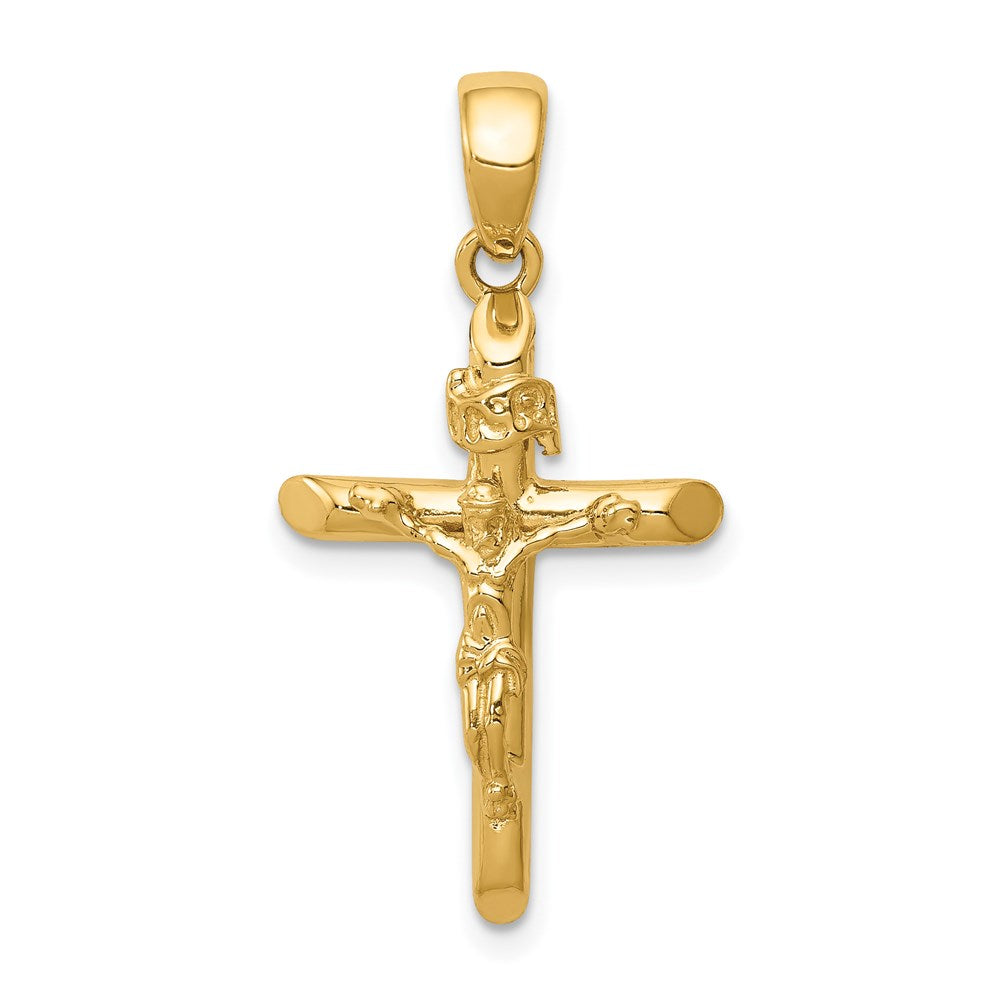 Solid;Polished;14k Yellow gold