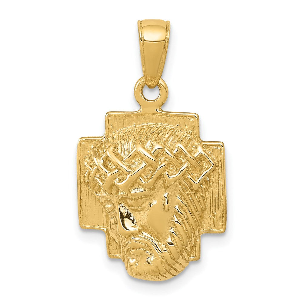 Polished;14k Yellow gold;Open back;Textured;Textured back