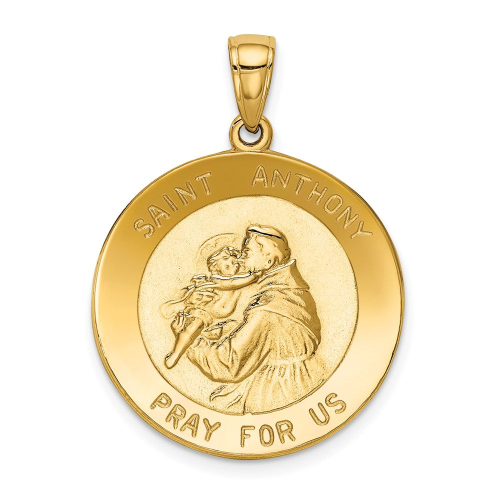 Solid;Polished;14k Yellow gold;Engravable;Polished back
