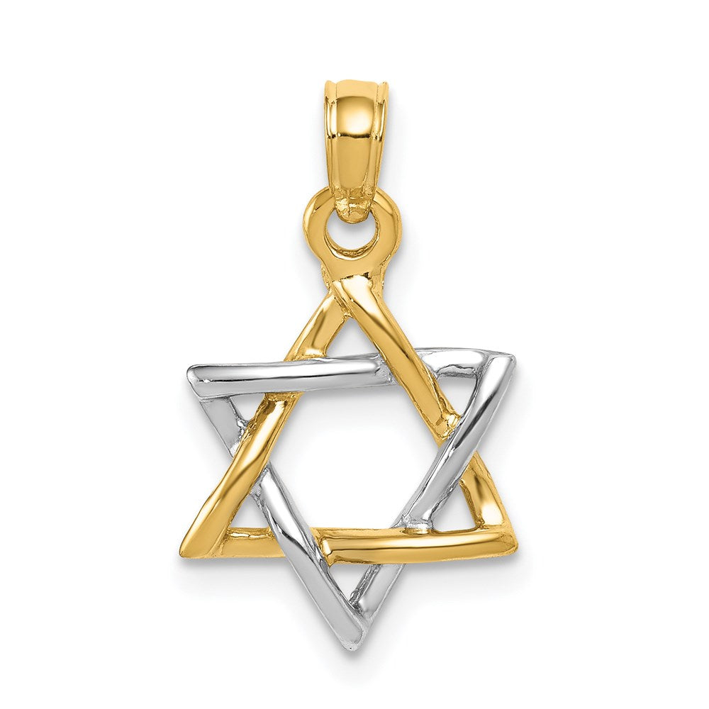 Polished;14K Two-tone;Hollow