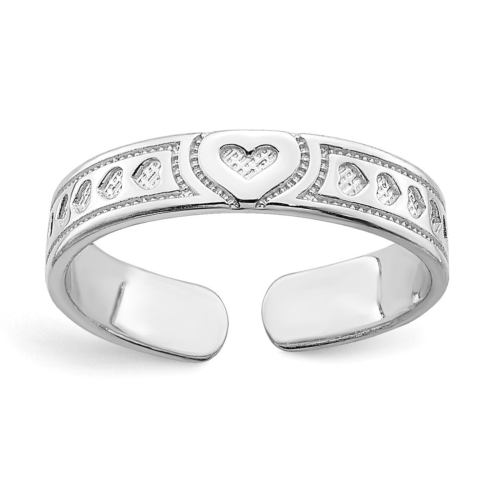 Polished;14K White gold